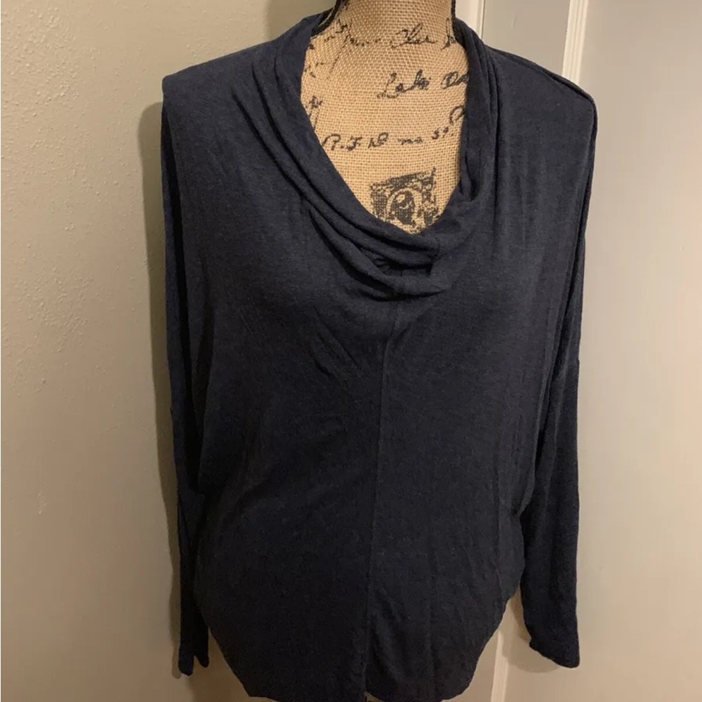 CABI Women's Blue Dolman Sleeve Quinn Tee